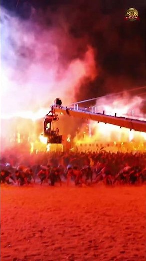 Lights, camera, action! 🔥 The making of #AdangaathaAsuran | #Raayan from 13th Jun | Sun Pictures