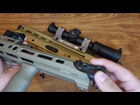 FN Scar 17 Mrex Rail MK2 Install Tutorial