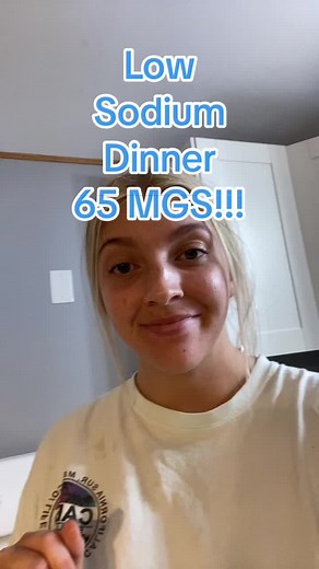 My go to low sodium dinner when i need something quick and very low in sodium! #lowsodium #lowsodiumdiet #lowsodiummeals #lowsodiumfoods #lowsodiumsauce #healthy