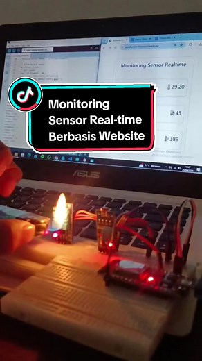 Sistem Monitoring Sensor Real-time Berbasis Website
