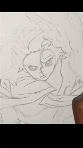 tanjiro drawing outline tutorial #art #hindudeity #drawing