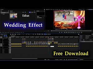 🌟Edius 3D Frame Effect Free Download || How To Use Transform Effect In Edius 2025!🎬✨