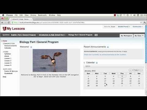Exploring Your Online Courses - Ashworth College