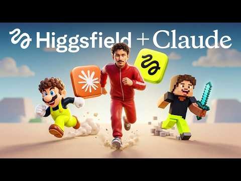 Claude + Higgsfield MCP Can Now Build Real 3D Games!
