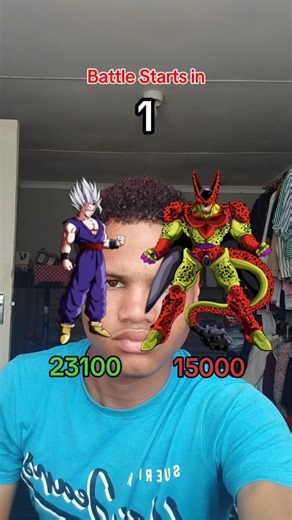 Gohan vs cell max #anime #dragonball #gohan #cellmax #cell #goku #dbd #dbz #vegeta #dbs