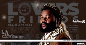 8K views · 39 reactions | ⭕️⭕️⭕️ Sjava Live on Radio BloemRise! Don’t miss our chat with Sjava this Thursday at 09:20 on the BloemRise Breakfast Show! He’ll talk about his performance at Lemo Fest this Friday. Tune in for all the exciting details! ️ Thursday at 09:20  www.radiobloem.co.za  Lemo Fest on Friday, October 11th #Sjava #LemoFest2024 #BloemRiseBreakfastShow #RadioBloem | Radio Bloem | Facebook