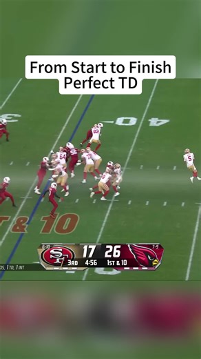 Perfect Touchdown Highlights for 49ers