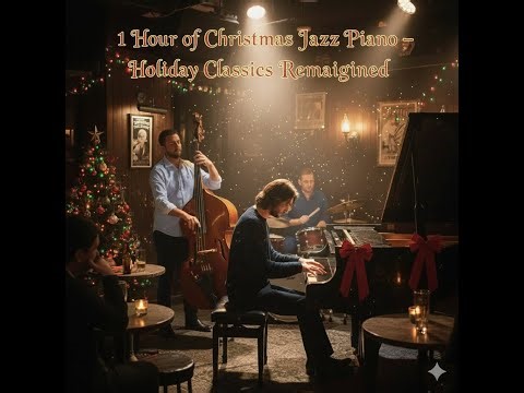 1 Hour of Christmas Jazz Piano – Holiday Classics Reimagined