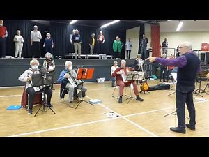 Stellprobe des Shanty Chors im Oktober 2020