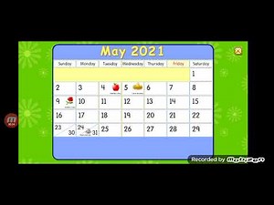 Starfall calendar for May 7th 2021