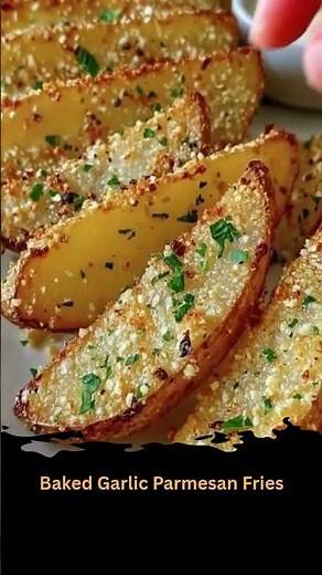 Baked Garlic Parmesan Fries