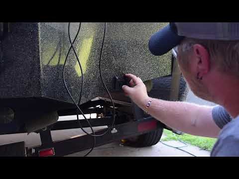 Hummingbird Helix 7 Install (SI/DI transducer, In-Hull transducer, Splitter)