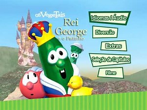 [SIMULAÇÃO] Abertura do DVD "Os Vegetais: Rei George e o Patinho" (2004)