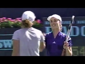 Martina Hingis vs Monica Seles 2000 Indian Wells QF Highlights