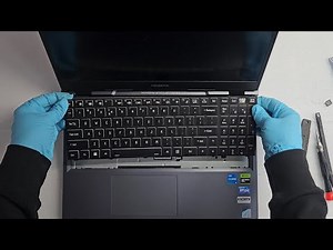 How To Replace Keyboard Colorful P15 23 / Disassembling And Assembly