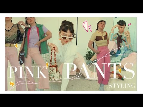 10+ Ways to Style Pink Pants Looks ❧ 2021 - 2022