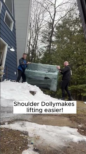 Easily Move a Piano with the Help of a Shoulder Dolly