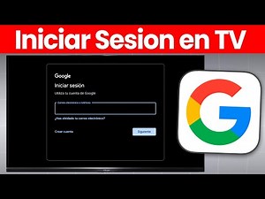 Cómo INICIAR SESION de GOOGLE en mi Smart TV ✅