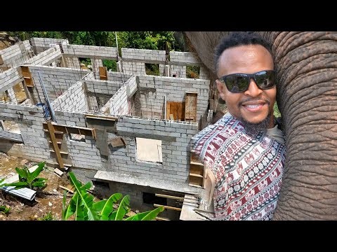 Project X || box and cast lintel and columns on the second floor ‪@Colazsmithtv‬