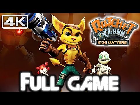 RATCHET & CLANK: SIZE MATTERS Gameplay Walkthrough FULL GAME (4K UHD) No Commentary