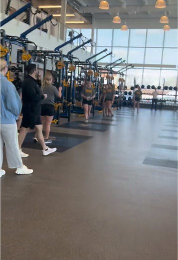 Running out on lift #unewhaven #ncaa #ncaasoftball #d2 #fyp #prank #lift #changers #newhaven #softball #funny #unhsoftball