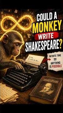 Could a Monkey Write Shakespeare? 🤯 The Infinite Monkey Paradox Explained