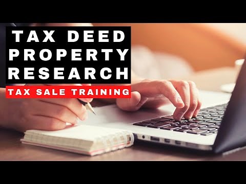 Tax Deed Research Masterclass: County Records to CMA!