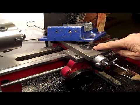 Mini Lathe Milling Attachment set up (sort of)