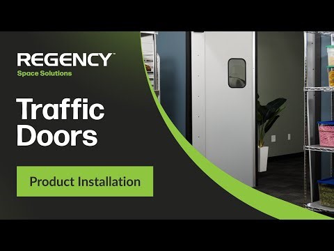 Easy Installation Guide: Regency Traffic Doors in Your Kitchen