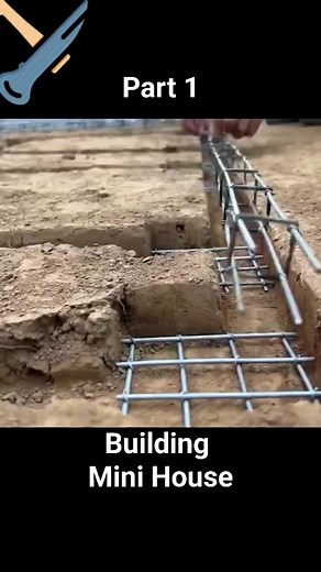 Building a mini house part 1 #buildconstruction #miniworld #buildbridge #craftidea #minihouse | Craft Idea