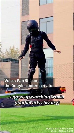 Technology turns flying swords in Chinese fiction into reality!