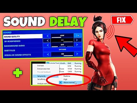 Fortnite How To Fix Audio Lag