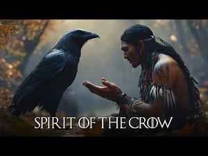 Spirit of the Crow - Native American Indian Flute and Handpan - Tranquility and Peace Meditation