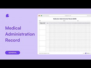 Medication Administration Record