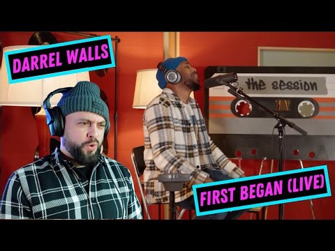 Darrel Walls - First Began Live (PJ Morton Cover) | Vocalist from the UK Reacts