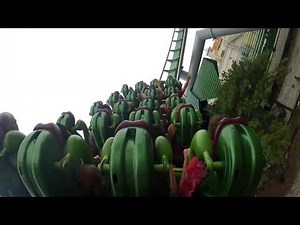 The Incredible Hulk Roller Coaster - 1st Person POV