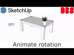 Free Sketchup Extension - Animate Rotation
