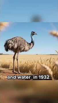 Australia's Bizarre Battle: When Soldiers Fought Flightless Emus in 1932!