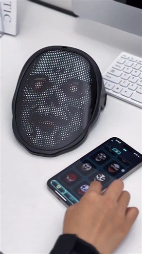 5.5M views · 285 reactions | Got this awesome LED mask on @temu,perfect for parties, festivals, or just looking cool! New APP Users CODE【dyw5843】in the search bar on Temu or use the link below to get this lightning deal! *T&Cs apply https://app.temu.com/k/pnhn9w9efzm #temubday #temu #temufinds #shoptemu #mask | Smartwill | Facebook