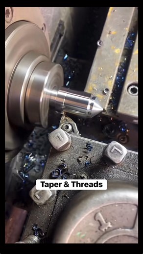 1.4K views · 21 reactions | Taper & thread process #threads #taper #lathe | Reza Anugrah | Facebook