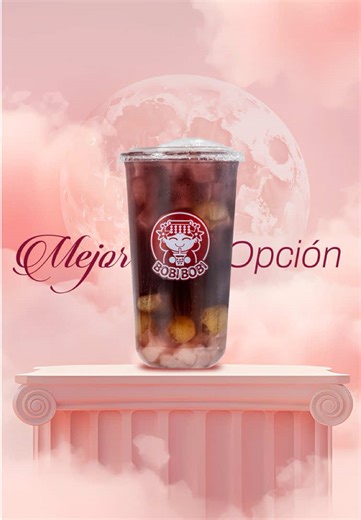 ¿Día gris? ☁️ A veces solo necesitas un sorbo de felicidad para recargar tus energías y cambiar de mood! 🧋❤️⚡️ #bobilovers #bobitime