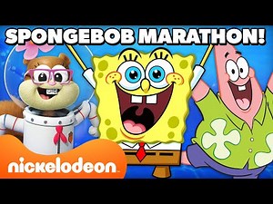SpongeBob MULTIVERSE MARATHON For 40 Minutes! w/ Kamp Koral & The Patrick Star Show | Nickelodeon