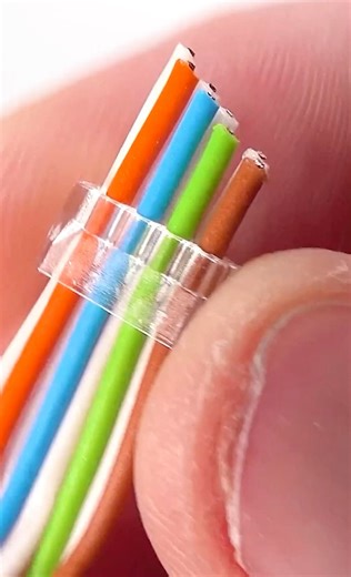 280K views · 1.9K reactions | Wiring a module RJ45 Plug with a load bar and shielded CAT7 Ethernet Crimping Tool | ROAD LIFE | Facebook