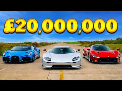 Driving £20 MILLION of Hypercars to Find the BEST EVER!