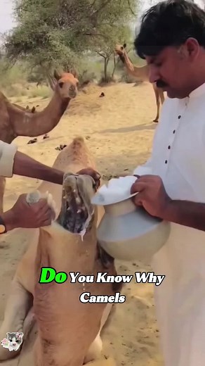 Why Camels Drink Salt Water Before Desert Crossings