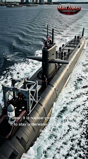 Inside the US Navy's Largest Submarine: The Ohio-Class ⚓ #semisubmarine