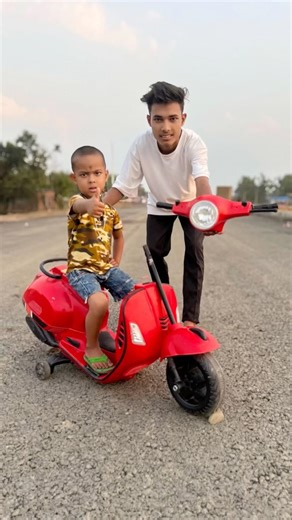 Red vaspa Scooty Unboxing Fitting abar Banga 😍