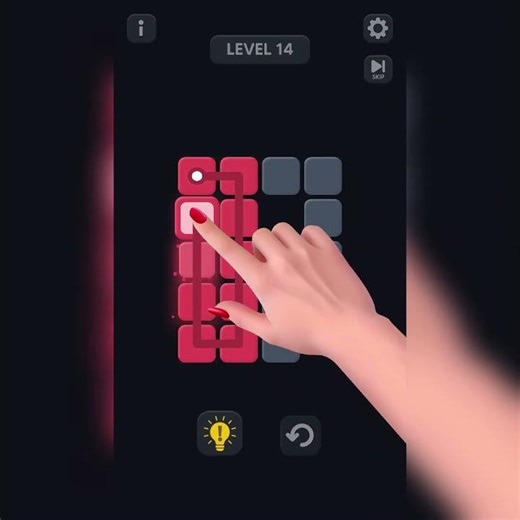 Single Line Block Fill Puzzle