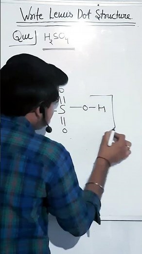 Lewis Dot Stracture of Sulfuric acid (H2S04)