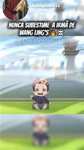 Nunca subestime a irmã de Wang Ling 🔥 #donghua #wangling